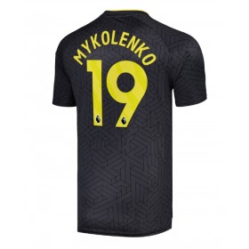 Pánské fotbalový oblečení Everton Vitaliy Mykolenko #19 Venkovní košile 2024-25 Krátkým Rukávem